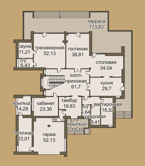 Первый этаж
